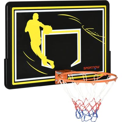 SPORTNOW Panier de basket - Panneau incassable, Filet résistant, Structure en acier - Publicité SPORTNOW Panier de basket - Panneau incassable, Filet résistant, Structure en acier - Publicité