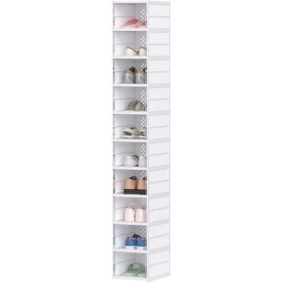 HOMCOM - 10-pack - Blanc - EU 43 - Boîte de rangement chaussures - Publicité HOMCOM - 10-pack - Blanc - EU 43 - Boîte de rangement chaussures - Publicité