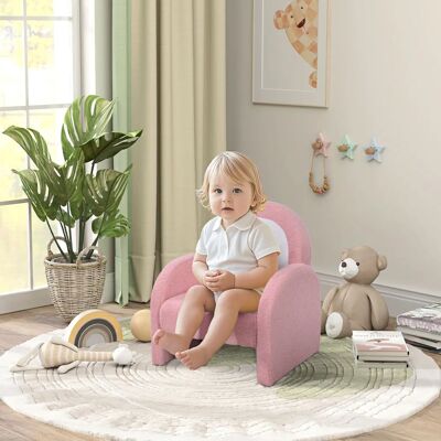 AIYAPLAY - Rainbow - Rose - Plush - Fauteuil enfant - Publicité AIYAPLAY - Rainbow - Rose - Plush - Fauteuil enfant - Publicité