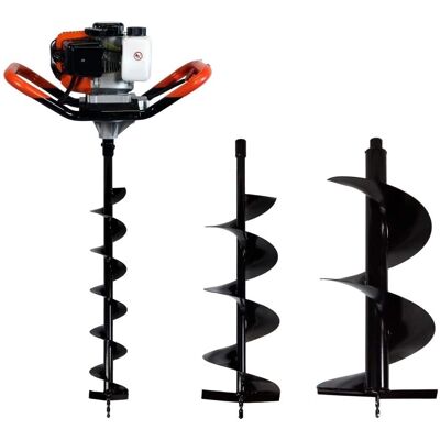 GT GARDEN Trivella a scoppio 52 cc + set di 3 punte GT GARDEN Trivella a scoppio 52 cc + set di 3 punte