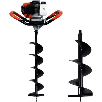 GT GARDEN - Taladro de tierra 52 cm3, 3 HP + juego de 2 brocas (150 y 250 mm) GT GARDEN - Taladro de tierra 52 cm3, 3 HP + juego de 2 brocas (150 y 250 mm)