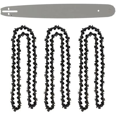 Guide 20 pouces et 3 chaînes - Accessoires pour tronçonneuse - Publicité Guide 20 pouces et 3 chaînes - Accessoires pour tronçonneuse - Publicité