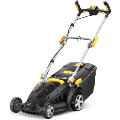 GT ELEC - 40V - 37 cm - 5 positions - Lawn mower - Publicité GT ELEC - 40V - 37 cm - 5 positions - Lawn mower - Publicité