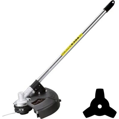 Tête multi-outil GT ELEC - Double fil semi-automatique & lame 3 dents - Outil de jardin 4 en 1 - Publicité Tête multi-outil GT ELEC - Double fil semi-automatique & lame 3 dents - Outil de jardin 4 en 1 - Publicité