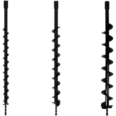 Set di punte GT GARDEN - Ø 40/60/80 mm per trivella Set di punte GT GARDEN - Ø 40/60/80 mm per trivella