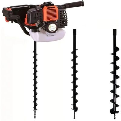 GT GARDEN - TT-GD520 - 52 cm3 - 40/60/80 mm - Tarière thermique à essence - Publicité GT GARDEN - TT-GD520 - 52 cm3 - 40/60/80 mm - Tarière thermique à essence - Publicité