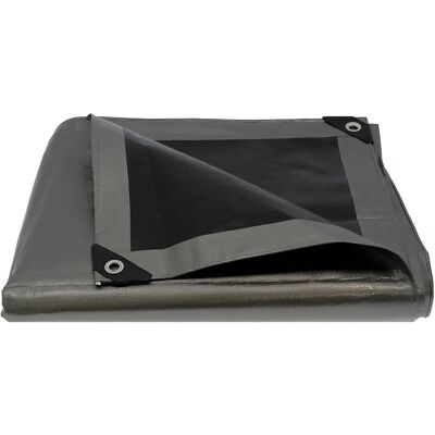 Cubierta de Polietileno Gris GT GARDEN - 260 g/m² - 2x8m Cubierta de Polietileno Gris GT GARDEN - 260 g/m² - 2x8m