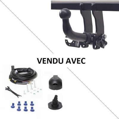 Auto-Hak - Toyota RAV4 - Rotule horizontale - 7 broches - Attelage Auto-Hak - Toyota RAV4 - Rotule horizontale - 7 broches - Attelage