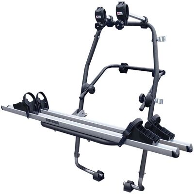 Menabo - Stand Up 2 - 2 vélos - hayon arrière - Bicycle Carrier - Publicité Menabo - Stand Up 2 - 2 vélos - hayon arrière - Bicycle Carrier - Publicité