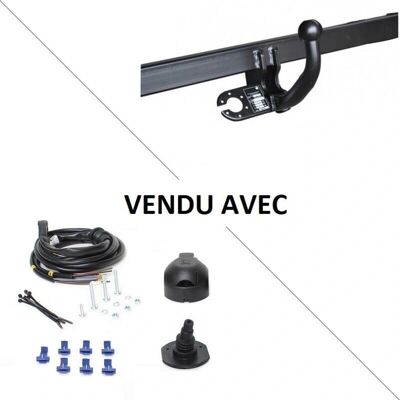 OPEL - Vectra Break - Col de cygne détachable - Tow hitch OPEL - Vectra Break - Col de cygne détachable - Tow hitch