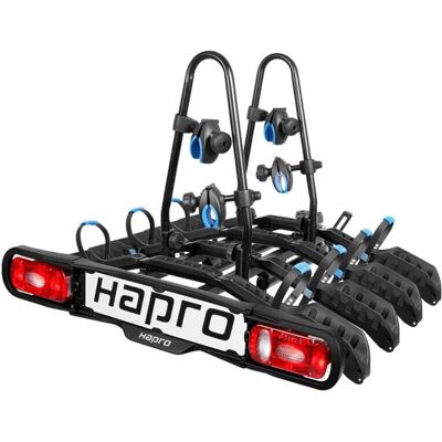 Hapro - Atlas Active IV - 4 vélos - 60 kg - Porte-vélos - Publicité Hapro - Atlas Active IV - 4 vélos - 60 kg - Porte-vélos - Publicité