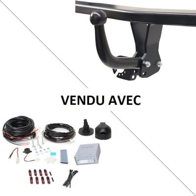 Auto-Hak - Mercedes GLE Col de Cygne - 7 broches - boîtier électronique - Attelage Auto-Hak - Mercedes GLE Col de Cygne - 7 broches - boîtier électronique - Attelage