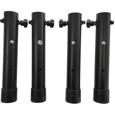 Rehausses pour tables pliantes Oviala - Lot de 4 - Noir - Publicité Rehausses pour tables pliantes Oviala - Lot de 4 - Noir - Publicité