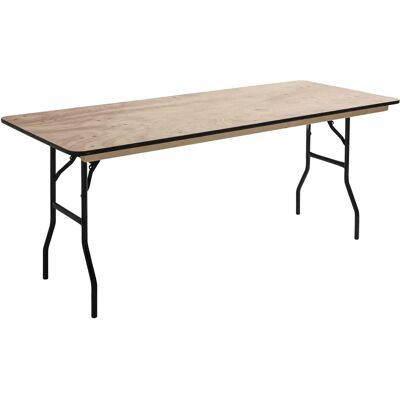 Oviala Table Pliable 200cm, 10 Places - Table Pliiante - Publicité Oviala Table Pliable 200cm, 10 Places - Table Pliiante - Publicité
