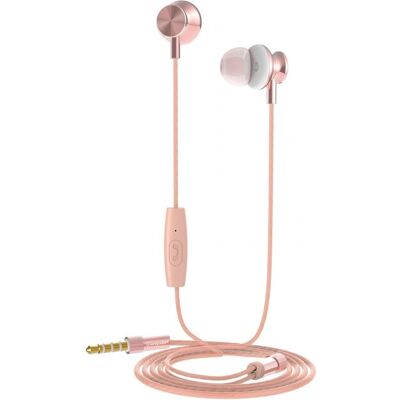 Casque filaire Muvit M1I Rose Gold - Casque - Publicité Casque filaire Muvit M1I Rose Gold - Casque - Publicité