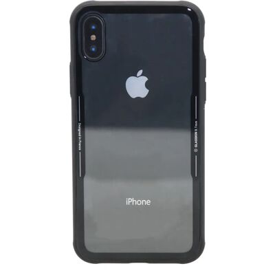 Coque transparente pour iPhone X/XS - Protection mobile - Publicité Coque transparente pour iPhone X/XS - Protection mobile - Publicité