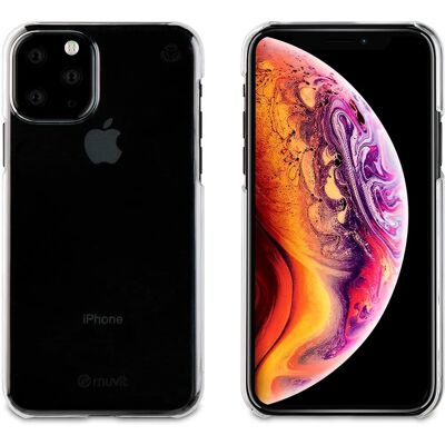 Coque Recyclée Transparente Muvit pour iPhone 11 Pro - Publicité Coque Recyclée Transparente Muvit pour iPhone 11 Pro - Publicité