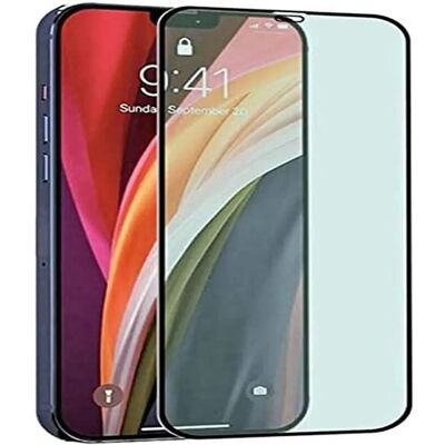Tiger zwart antibacterieel schermbeschermer voor iPhone 12 mini Tiger zwart antibacterieel schermbeschermer voor iPhone 12 mini
