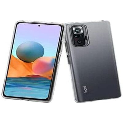 Muvit Redmi Note 10 Pro Flexibele Gerecyclede Plastic Transparante Case - Telefoonhoesje Muvit Redmi Note 10 Pro Flexibele Gerecyclede Plastic Transparante Case - Telefoonhoesje