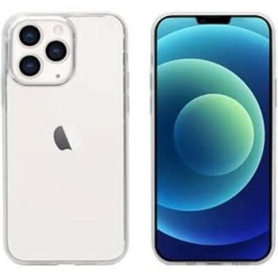 Transparante Recycletek Shockproof Case - Smartphonehoes voor iPhone 13 Pro Max Transparante Recycletek Shockproof Case - Smartphonehoes voor iPhone 13 Pro Max