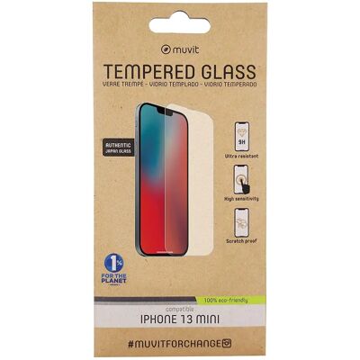 Muvit iPhone 13 Mini Screen Protector - Krassenbestendig, Transparant Muvit iPhone 13 Mini Screen Protector - Krassenbestendig, Transparant