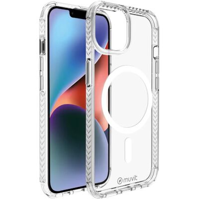 Muvit Transparante Schokbestendige iPhone 14 Hoesje - Telefoonhoesje Muvit Transparante Schokbestendige iPhone 14 Hoesje - Telefoonhoesje