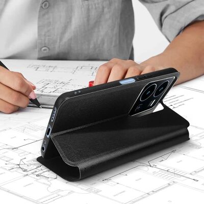Étui porte-cartes Myway Y22s/Y35 Noir - Coque de téléphone - Publicité Étui porte-cartes Myway Y22s/Y35 Noir - Coque de téléphone - Publicité