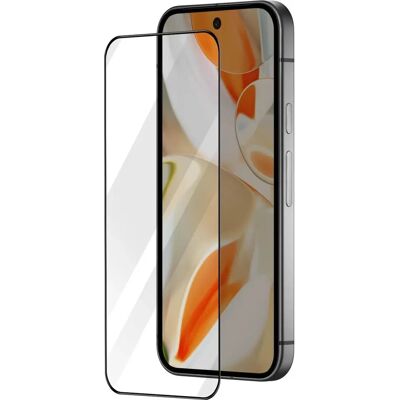 Muvit Black Tempered Glass for Pixel 9 Pro XL - Impact & Scratch Resistant Screen Protector Muvit Black Tempered Glass for Pixel 9 Pro XL - Impact & Scratch Resistant Screen Protector