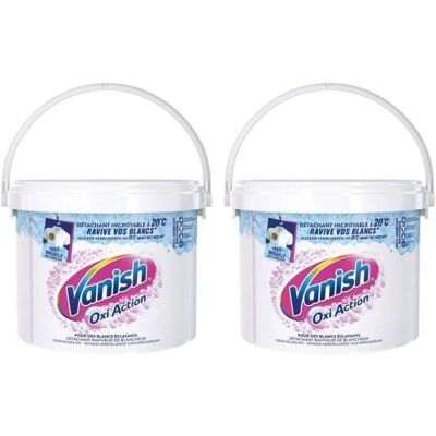 Vanish - Oxi Action - Blanc - Poudre - Détergent - Publicité Vanish - Oxi Action - Blanc - Poudre - Détergent - Publicité