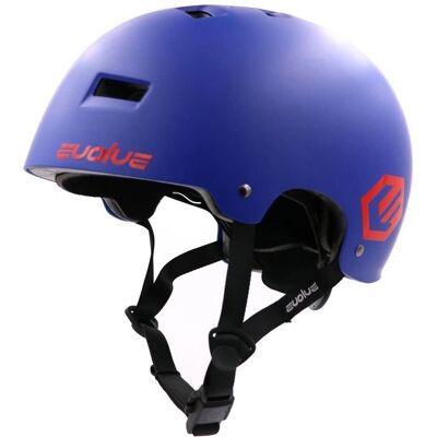 Casque Evolve Curb Evo - Unisexe Bleu - Publicité Casque Evolve Curb Evo - Unisexe Bleu - Publicité
