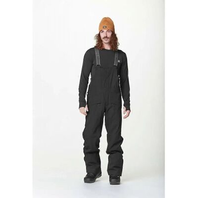 Picture Avening Schwarze Bib-Hose - Freeride Wasserdicht Technik Picture Avening Schwarze Bib-Hose - Freeride Wasserdicht Technik