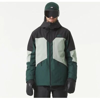 Picture Bangup Jacket Ponderosa Pine Black Shadow - Ski and Snowboardjacke Picture Bangup Jacket Ponderosa Pine Black Shadow - Ski and Snowboardjacke