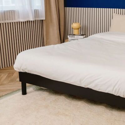 Hypnia Bedbodem - Antraciet Hout / 90x200 Hypnia Bedbodem - Antraciet Hout / 90x200