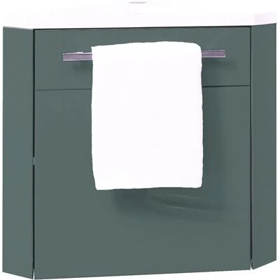 Ondee 53cm Gabinete de baño suspendido gris - Kit, reversible Ondee 53cm Gabinete de baño suspendido gris - Kit, reversible