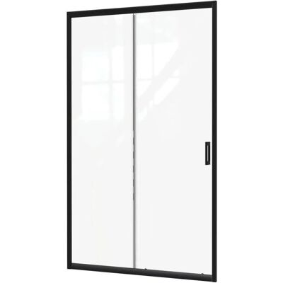 Ondee - Mampara de ducha Napa - Vidrio templado - Acabado negro - 120x195cm Ondee - Mampara de ducha Napa - Vidrio templado - Acabado negro - 120x195cm