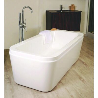 Ondée Bañera - 170x80cm - Rectangular, blanca - Tipo de baño Ondée Bañera - 170x80cm - Rectangular, blanca - Tipo de baño