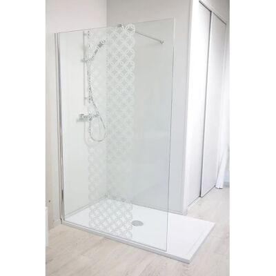 Ondee Mampara de Ducha Taila - Vidrio Esmerilado 100x200cm - Reversible Ondee Mampara de Ducha Taila - Vidrio Esmerilado 100x200cm - Reversible