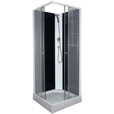 Ondee Melia Estilo Industrial Cabina de Ducha - 80x80cm Ondee Melia Estilo Industrial Cabina de Ducha - 80x80cm
