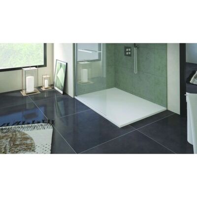 Ondee Nola 3 Plato de ducha - Extra-plano, 70x100cm, Blanco Ondee Nola 3 Plato de ducha - Extra-plano, 70x100cm, Blanco