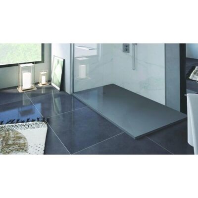 Escurrete de ducha ONDEE NOLA 3 - Puede cortarse - 70x180cm - Resina - Antracita Escurrete de ducha ONDEE NOLA 3 - Puede cortarse - 70x180cm - Resina - Antracita