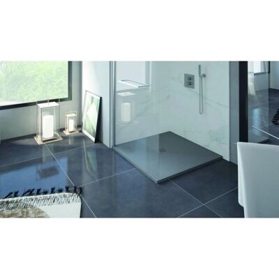 Ondee Nola 3 Plato de Ducha - Antracita - 90x90cm - Resina Ondee Nola 3 Plato de Ducha - Antracita - 90x90cm - Resina