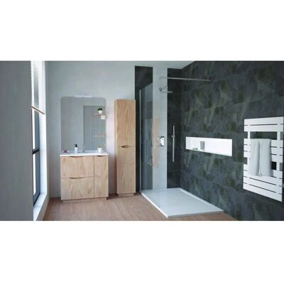 ONDEE - Palermo - 80cm - Melamina Madera - Mueble de baño ONDEE - Palermo - 80cm - Melamina Madera - Mueble de baño