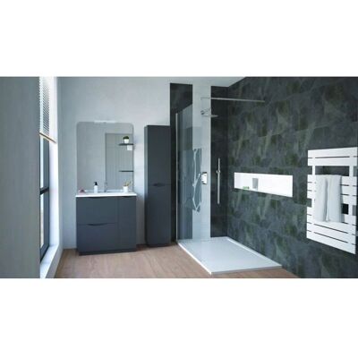 ONDEE - Palermo - Gris antracita - 35cm - Columna de armario ONDEE - Palermo - Gris antracita - 35cm - Columna de armario