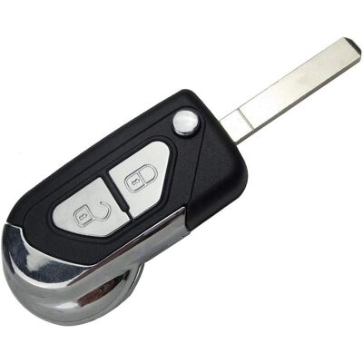 Citroën - DS3 - 2 boutons - Sans électronique - Key shell Citroën - DS3 - 2 boutons - Sans électronique - Key shell