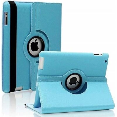 PHONILLICO - iPad Air 1/2 - Bleu Clair - 360° Rotative - Étui - Publicité PHONILLICO - iPad Air 1/2 - Bleu Clair - 360° Rotative - Étui - Publicité
