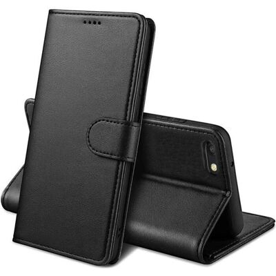 Phonillico - Portefeuille - Noir - Étui iPhone SE/8/7 - Publicité Phonillico - Portefeuille - Noir - Étui iPhone SE/8/7 - Publicité