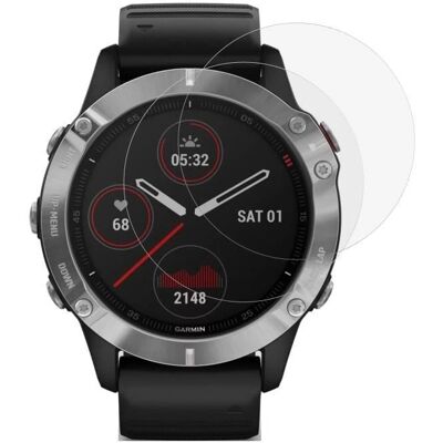 Protecteur d'écran Phonillico Garmin Fenix 6 6 Pro 6 Pro Solar 6 Pro Sapphire - Résistant aux rayures Protecteur d'écran Phonillico Garmin Fenix 6 6 Pro 6 Pro Solar 6 Pro Sapphire - Résistant aux rayures