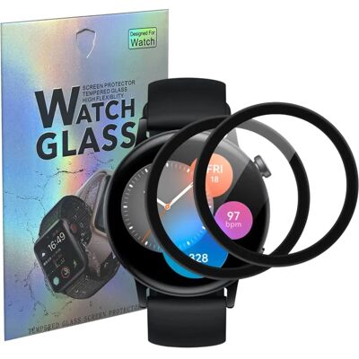 Protection d'écran en Verre Trempé Flexible pour Huawei GT 3 42mm - Protecteur d'Horloge Connectée Protection d'écran en Verre Trempé Flexible pour Huawei GT 3 42mm - Protecteur d'Horloge Connectée