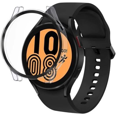 Samsung Galaxy Watch 4 44mm - Transparent - Boîtier rigide - Étui montre - Publicité Samsung Galaxy Watch 4 44mm - Transparent - Boîtier rigide - Étui montre - Publicité