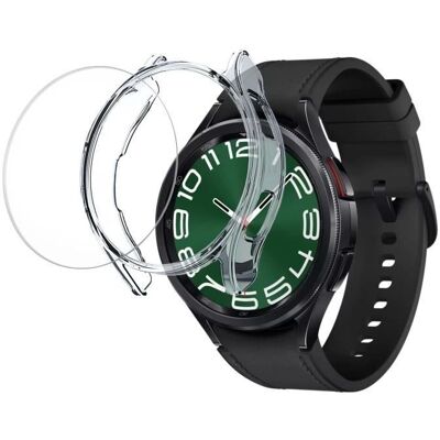 Samsung - Galaxy Watch 6 Classic 47mm - Transparent - Coque rigide - Coque de montre - Publicité Samsung - Galaxy Watch 6 Classic 47mm - Transparent - Coque rigide - Coque de montre - Publicité